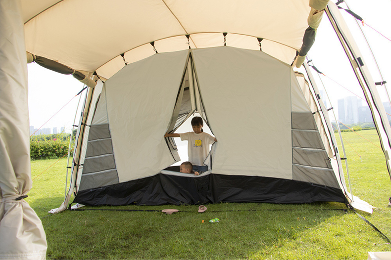 8-15 Personen Familien-Camping-Tunnelzelte