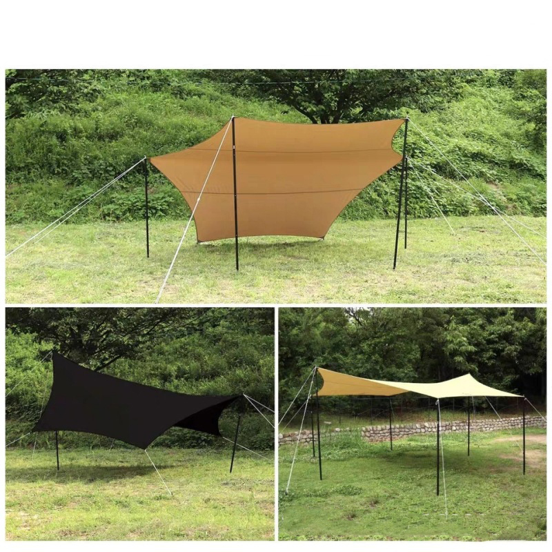 Sonnenschutz für Camping im Freien