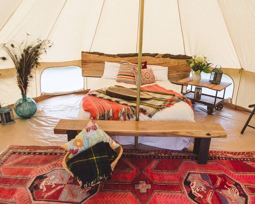 3M/4M/5M/6M Glamping-Glockenzelt