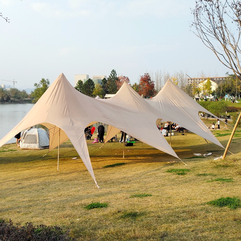 Star Shade-Überdachungszelte für Campingplätze im Freien