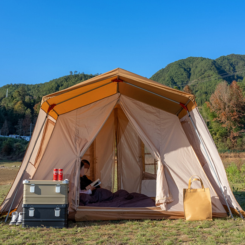 Doppellagige Campingzelte für Hauskabinen