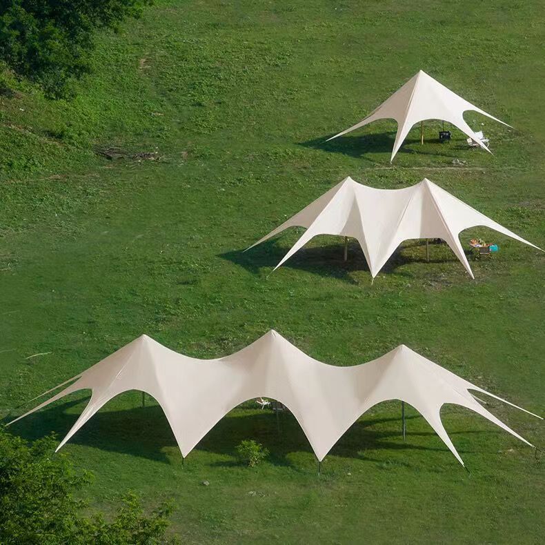 106㎡ Double Peaks Campingplatzzelt - Camping-Sonnenschutzdach