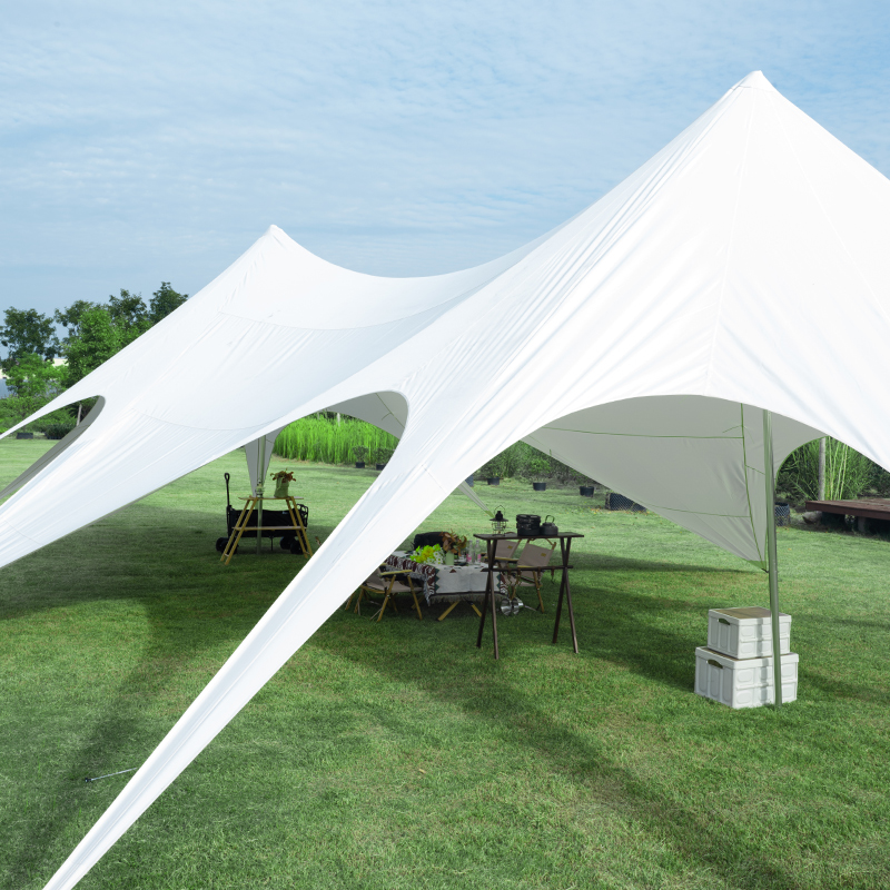 106㎡ Double Peaks Campingplatzzelt - Camping-Sonnenschutzdach