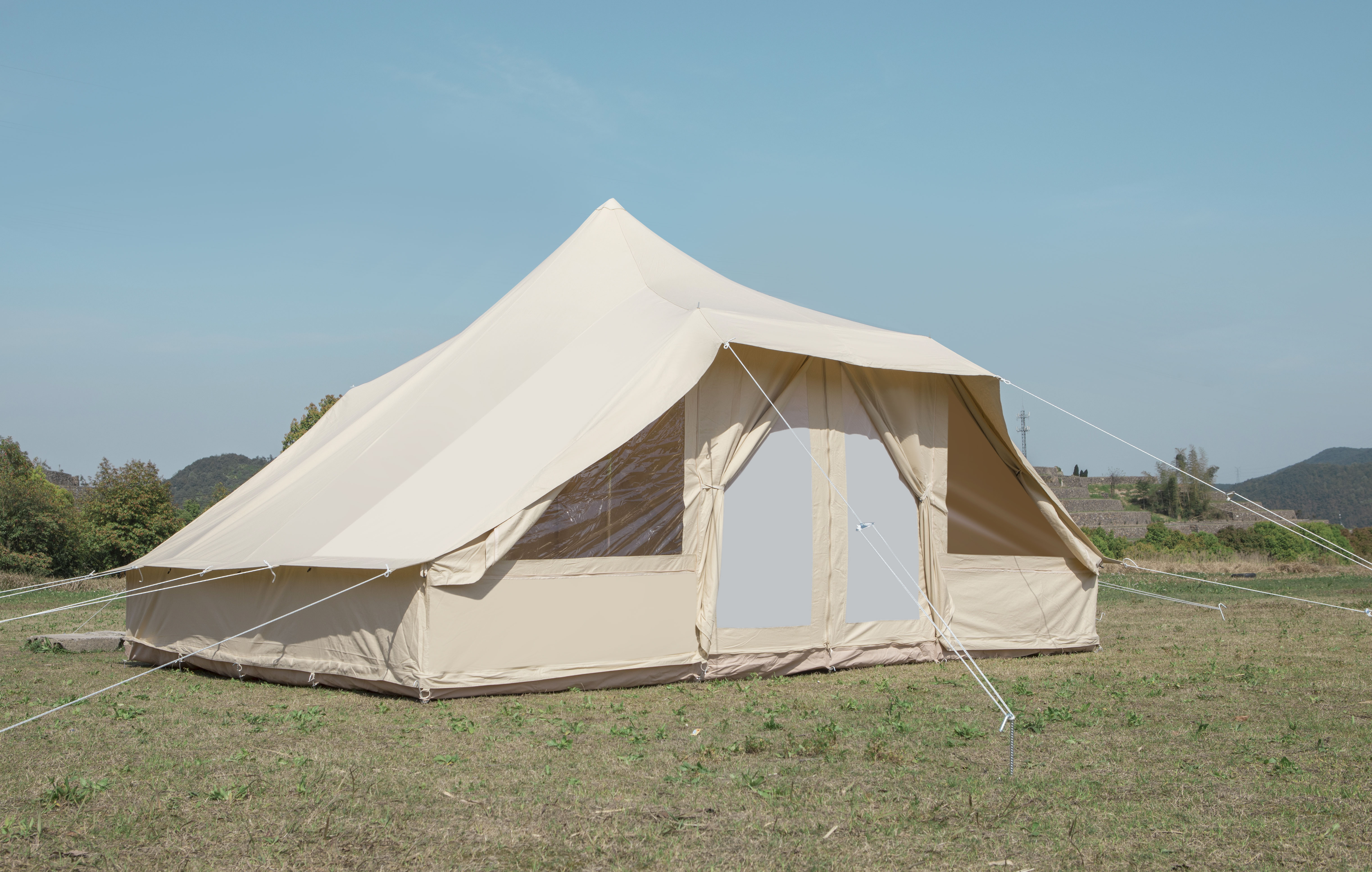 Glamping-Zelt für den Campingplatz