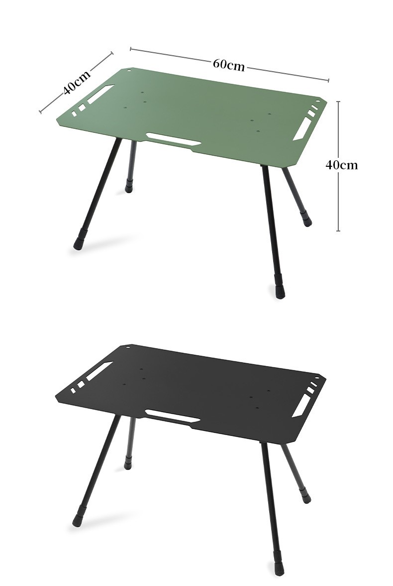 Klappbarer taktischer Tisch aus Aluminium für Camping-Grillpicknick