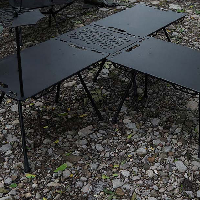 Taktischer Campingtisch aus Aluminiumlegierung mit individuellem Muster