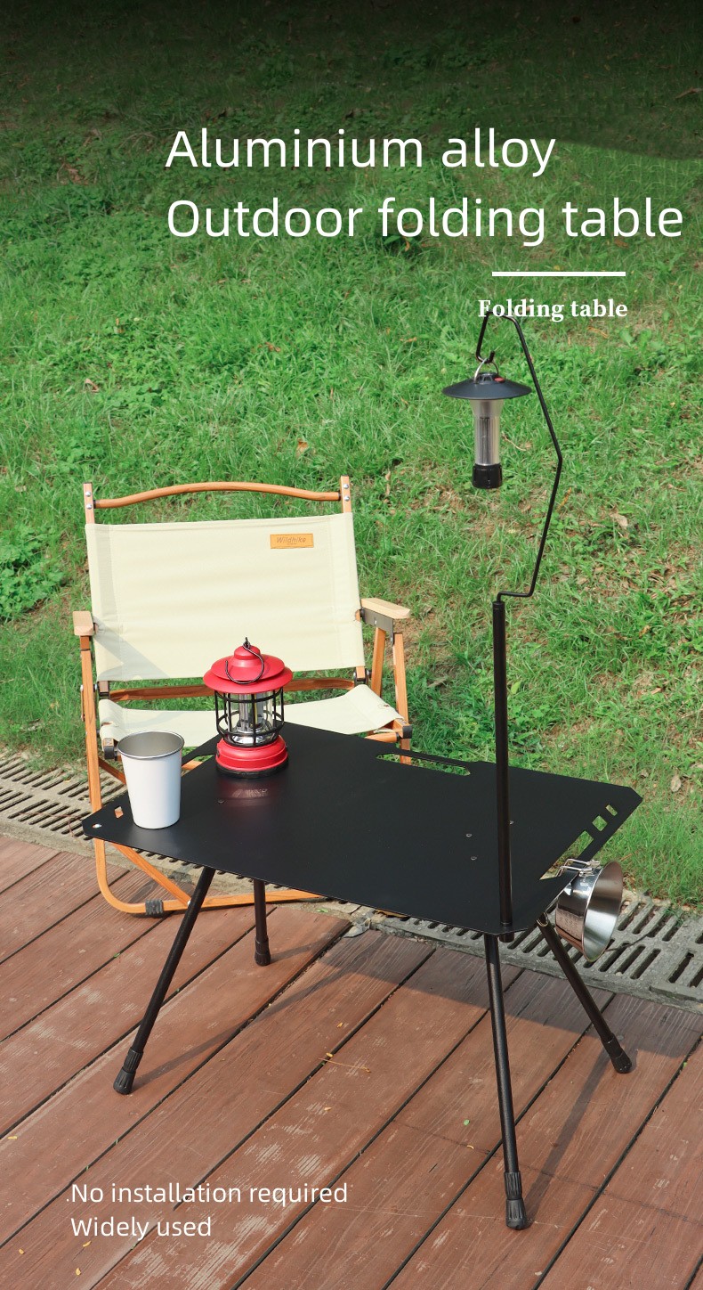Klappbarer taktischer Tisch aus Aluminium für Camping-Grillpicknick