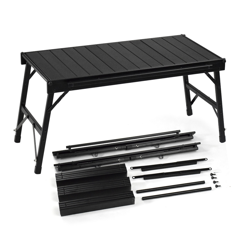 Klappbarer Camping-IGT-Grilltisch aus Aluminium