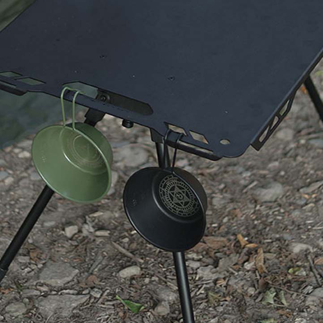 Taktischer Campingtisch aus Aluminiumlegierung mit individuellem Muster
