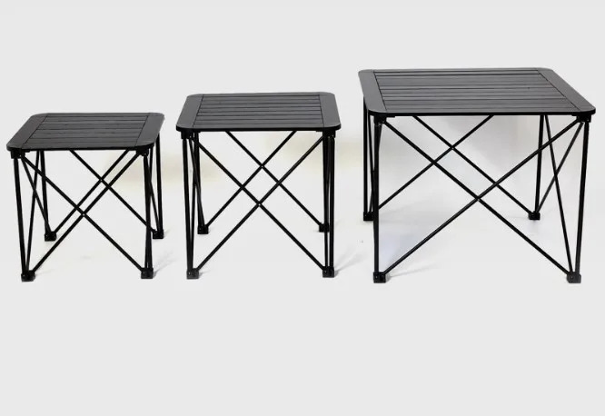 Camping-Picknicktisch aus Aluminium – Klappbare Outdoor-Möbel