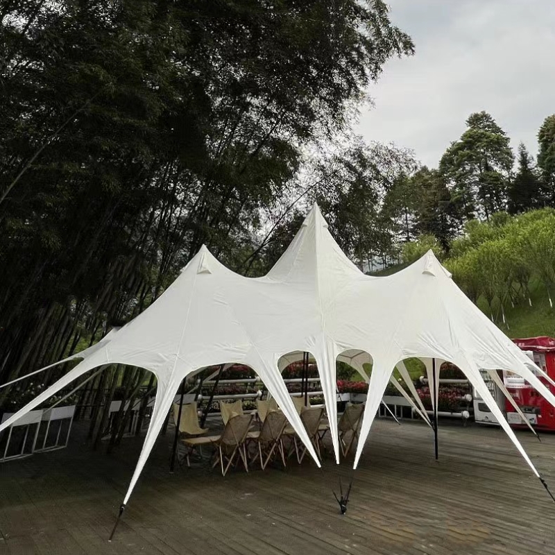 4 Peaks Glamping Site Lotus Awing Zelt