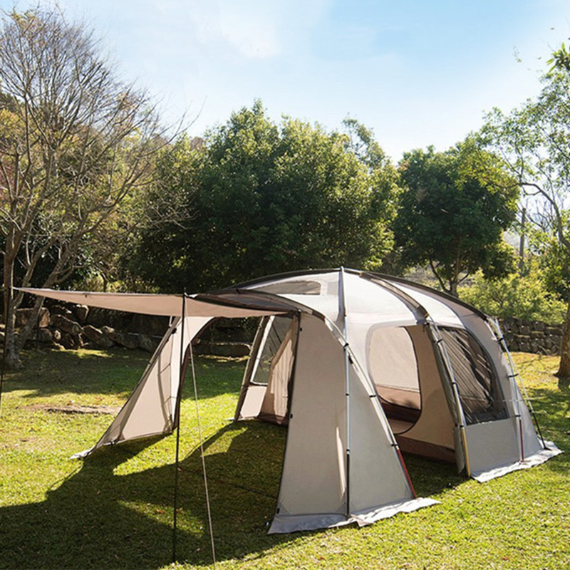 Wasserdichtes Camping-Tunnelzelt für 4-6 Personen
