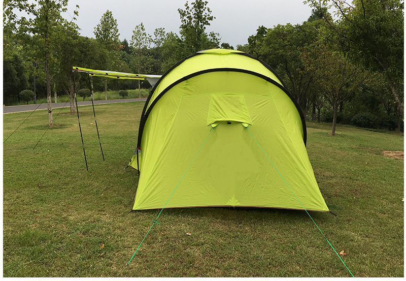 Wasserdichtes Camping-Tunnelzelt mit 2 Zimmern