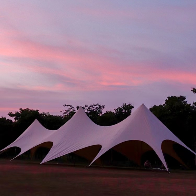 4 Peaks Glamping Site Lotus Awing Zelt