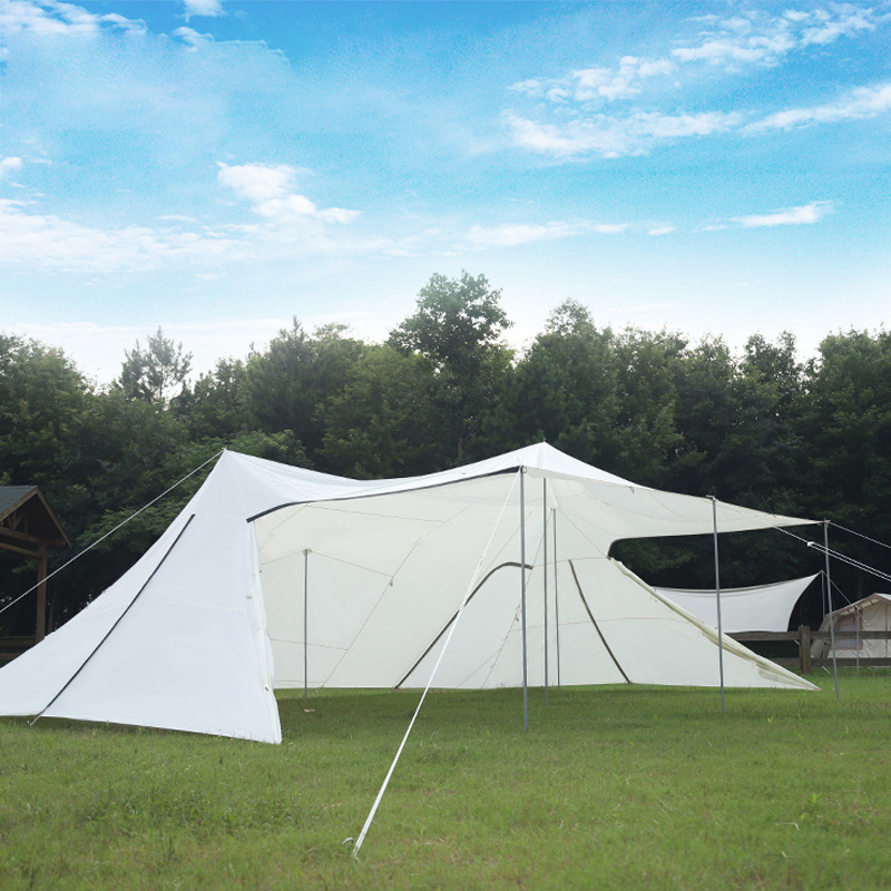 60m² großes Camping-Vorzelt