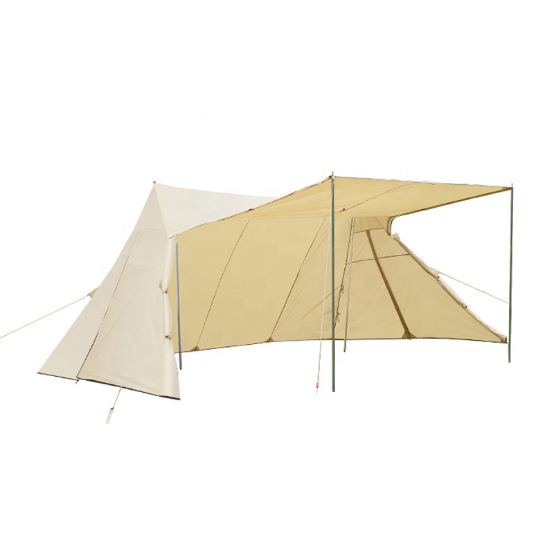 60m² großes Camping-Vorzelt