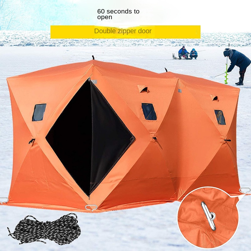 Automatisches Doppelzelt zum Eisfischen